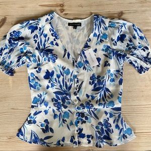 NEW WITH TAGS BLOUSE BY BANANA - GORGEOUS